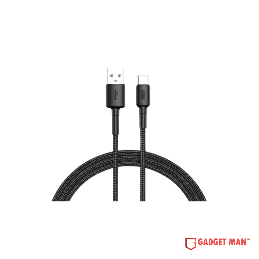 QCY DC05 1.2Meter Fast Charge USB-A to Type-C Cable - 60W