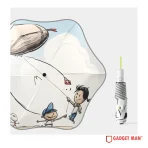Round-Tip 3-Fold Compact Umbrella