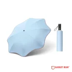 Rounded Tips 21-inch 8-Rib Automatic Tri-Fold Umbrella