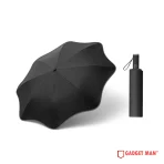 Rounded Tips 21-inch 8-Rib Automatic Tri-Fold Umbrella