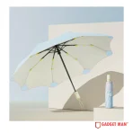 SafetyGlide 21-inch 8-Rib 3-Fold Compact Umbrella