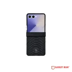 Santa Barbara Knight Series Leather Protective Case for Galaxy Z Flip 7