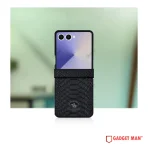 Santa Barbara Knight Series Leather Protective Case for Galaxy Z Flip 7