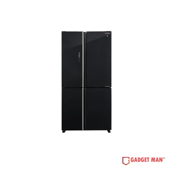 Sharp SJ-VX57PG-BK 4 Door Side by Side Refrigerator - 567L