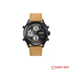 SKMEI 1975 Digital Analog Leather Strap Men’s Watch