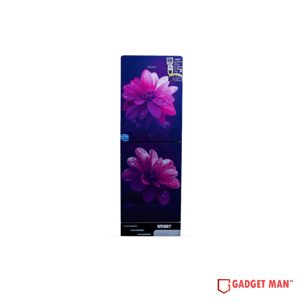 Smart SER-196BS Glass Door Refrigerator - 196L