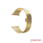 Smart Watch Strap - Link Bracelet with Butterfly Folding Clasp