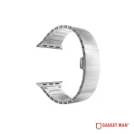Smart Watch Strap - Link Bracelet with Butterfly Folding Clasp