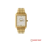 Sonata 7007YM03 Analog Day Date Stainless Steel Strap Men’s Watch