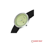 Sonata Ascent Quartz 77152SL04 Analog Date Leather Strap Men’s Watch