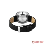 Sonata Ascent Quartz 77152SL04 Analog Date Leather Strap Men’s Watch