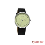 Sonata Ascent Quartz 77152SL04 Analog Date Leather Strap Men’s Watch