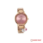 Sonata Blush Quartz 87050WM05 Analog Stainless Steel Strap Women’s Watch