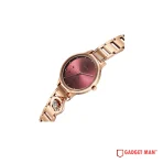 Sonata Blush Quartz 87050WM07 Analog Stainless Steel Strap Women's Watch