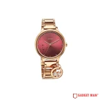 Sonata Blush Quartz 87050WM07 Analog Stainless Steel Strap Women's Watch