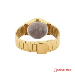 Sonata Quartz 77108YM02 Analog Day Date Stainless Steel Strap Men’s Watch