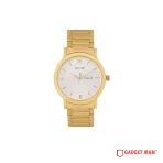 Sonata Quartz 77108YM02 Analog Day Date Stainless Steel Strap Men’s Watch