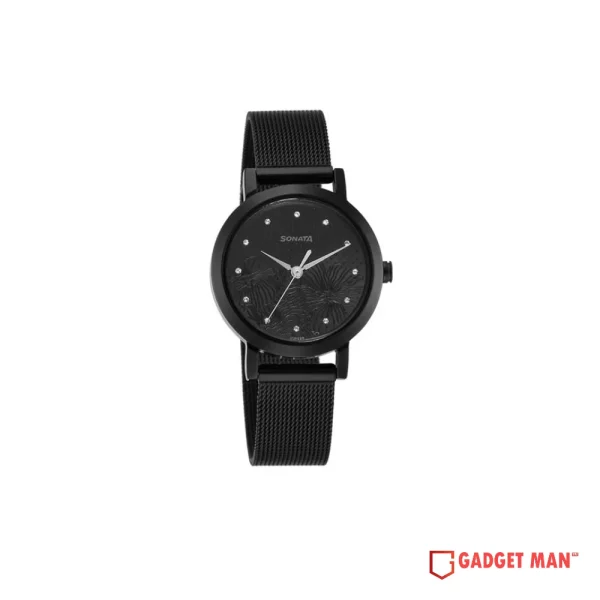 Sonata Quartz 8174NM02 Analog Stainless Steel Strap Women's Watch
