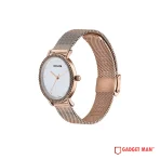 Sonata Quartz 87066WM01 Analog Stainless Steel Women's Watch