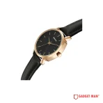 Sonata Quartz 87087WL01 Analog Leather Strap Women's Watch