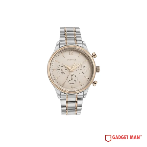 Sonata Quartz Multifunction 77146KM01 Analog Stainless Steel Strap Men’s Watch