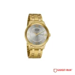 Sonata Utsav Quartz 7133YM01 Analog Day Date Stainless Steel Strap Men’s Watch
