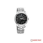 Sonata Wedding Quartz 77157SM01 Analog Day Date Stainless Steel Strap Men's Watch