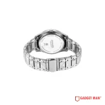 Sonata Wedding Quartz 77159SM01 Analog Day Date Stainless Steel Strap Men's Watch