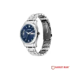 Sonata Wedding Quartz 77159SM01 Analog Day Date Stainless Steel Strap Men's Watch