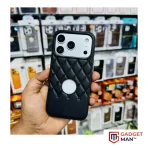 Suitable Cross Border Premium Leather Logo Cut Soft Case