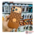 Suitable Cross Border Premium Leather Logo Cut Soft Case