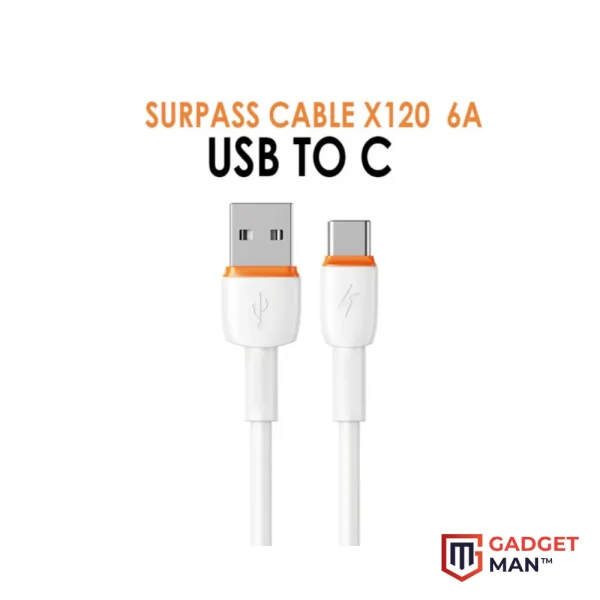 SURPASS CABLE X120 – 6A USB to Type-C