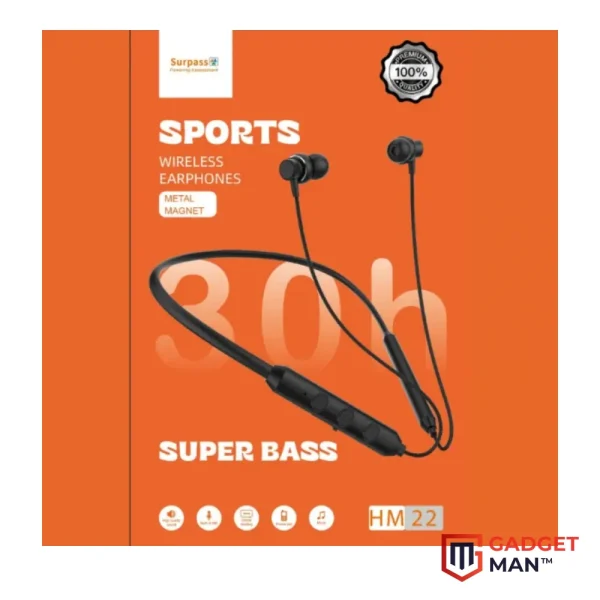 Surpass HM22 Sports Wireless Neckband