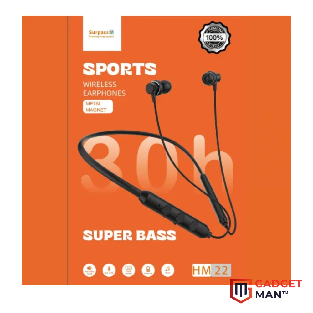 Surpass HM22 Sports Wireless Neckband