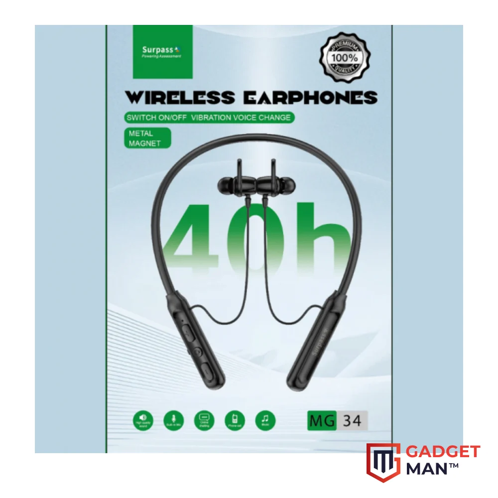 Surpass MG34 Wireless Neckband