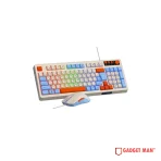 T-WOLF TF100 Wired Keyboard Mouse Gaming Combo
