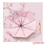 The Blossom Secret 21-inch 8-Rib Inner Floral Print Umbrella