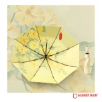 The Blossom Secret 21-inch 8-Rib Inner Floral Print Umbrella