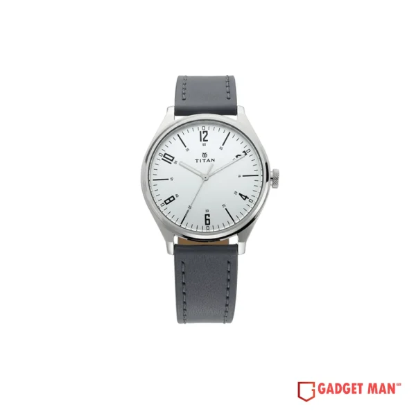 Titan 1802SL02 Workwear Leather Strap Men's Watch