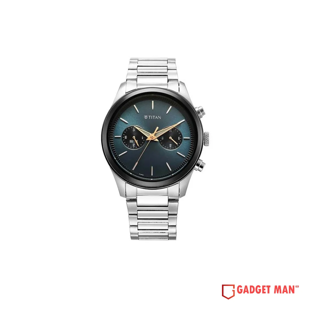 titan-1805km14-element-quartz-analog-stainless-steel-strap-men-s-watch-gadgetman Titan 1805KM14 Element Quartz Analog Stainless Steel Strap Men's Watch
