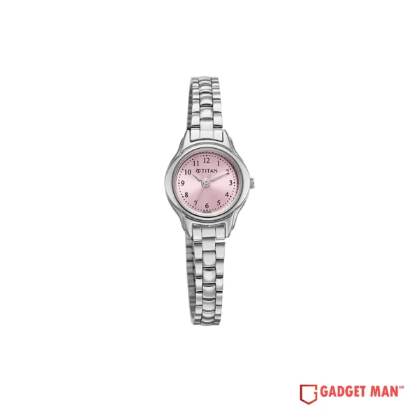 Titan 2401SM04 Analog Stainless Steel Women's Watch