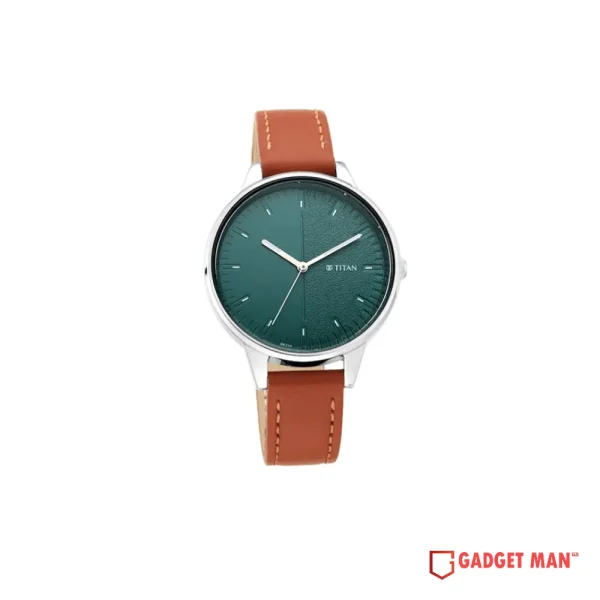 Titan 2648SL01 Workwear Leather Strap Women’s Watch