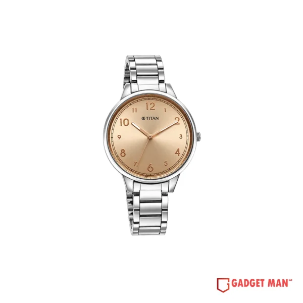 Titan 2648SM08 Analog Stainless Steel Strap Women's Watch