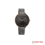 Titan 2651KM01 Noir Anthracite Quartz Analog Date Stainless Steel Strap Women’s Watch