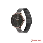 Titan 2651KM01 Noir Anthracite Quartz Analog Date Stainless Steel Strap Women’s Watch