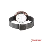 Titan 2651KM01 Noir Anthracite Quartz Analog Date Stainless Steel Strap Women’s Watch