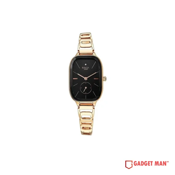 Titan 2687WM01 Raga Chic Quartz Analog Metal Strap Women’s Watch