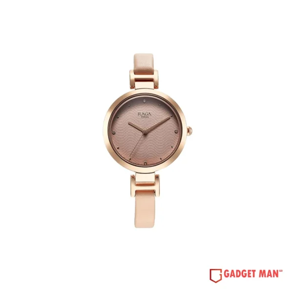 Titan 2752WL01 Raga Memoirs Quartz Analog Leather Strap Women’s Watch