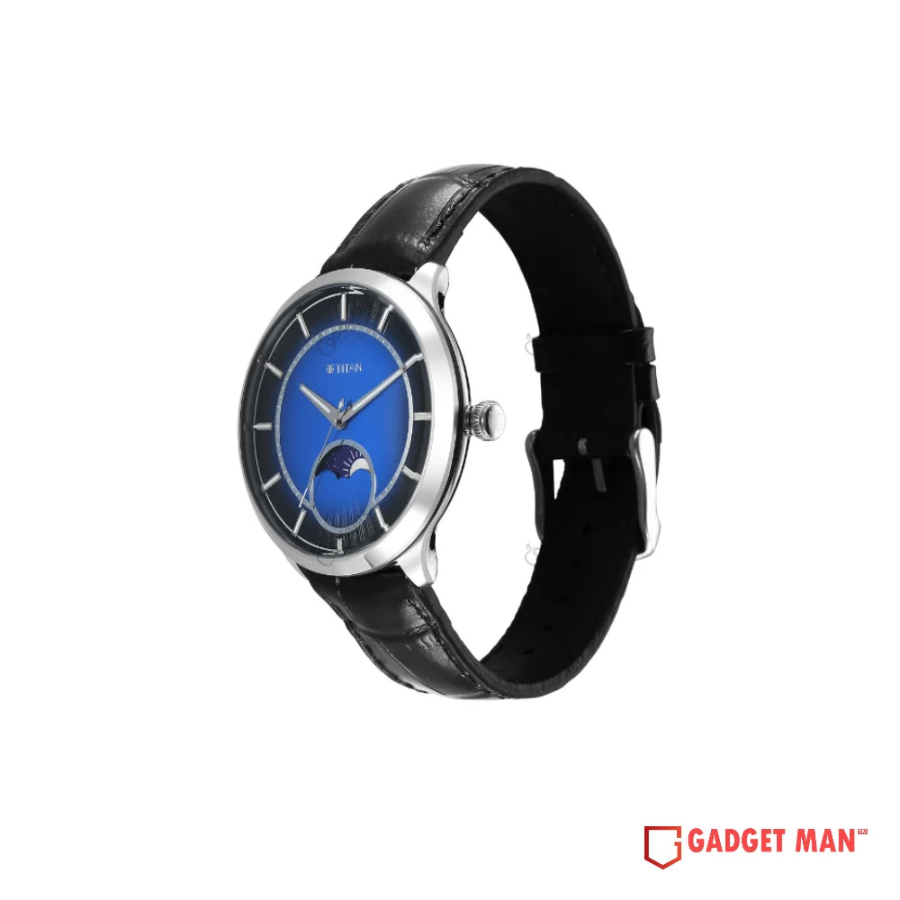 Titan Caelum Sun Moon 10028SL01 Stellar Edition Men’s Watch