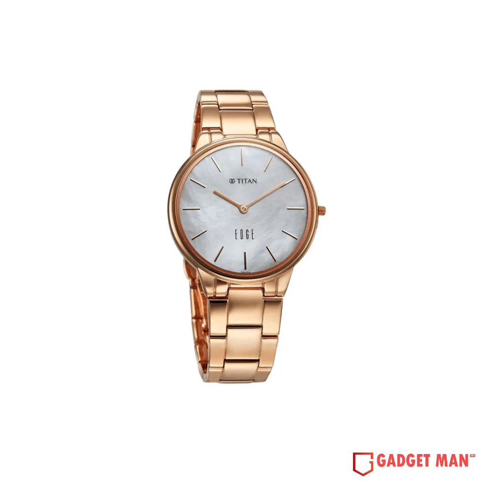 Titan Edge Allure 2734WM01 Quartz Analog Stainless Steel Strap Women's Watch